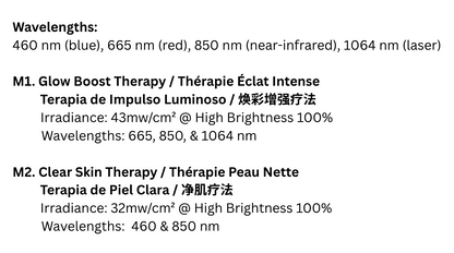 K01 Precision Laser LED Cordless Mask (460nm, 665nm, 850nm, 1064nm)